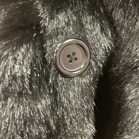 DENNIS BASSO FAUX FUR COAT+ HAT - Picture 8 of 8